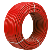 Everline Alupex előre szigetelt ötrétegű alubetétes műanyag cső 16x2 piros 50m/tekercs (víz, fűtés)