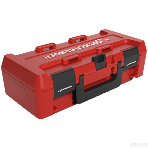Rothenberger ROCASE 4212 piros bőrönd, 390x190x120 mm, belső rendező nélkül